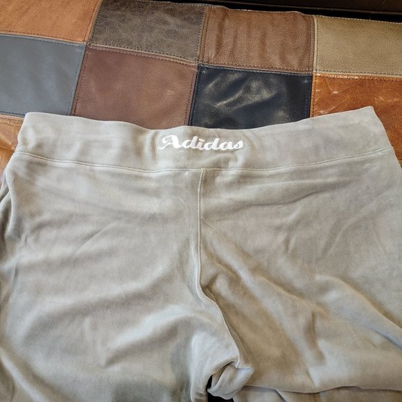 Adidas Velour Straight Leg Track Pants Size 2XL ~ NEW with Tags!! - Picture 9 of 16